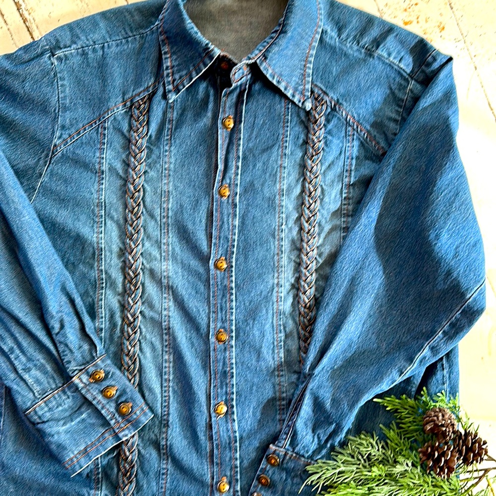 Krush from Cleveland! Denim Top